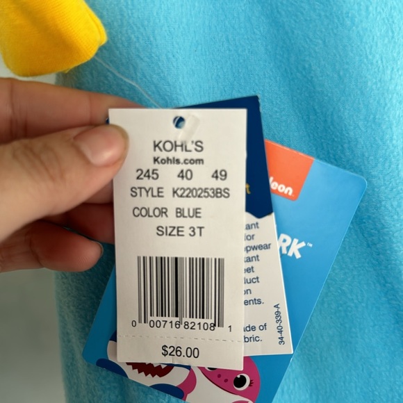 Baby shark pajama onesie - Picture 6 of 6